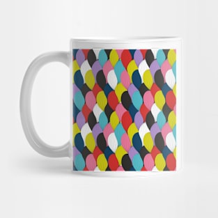 Abstract Wave Seamless Pattern Mug